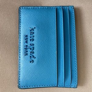 Cobalt Blue Kate Spade Card Holder